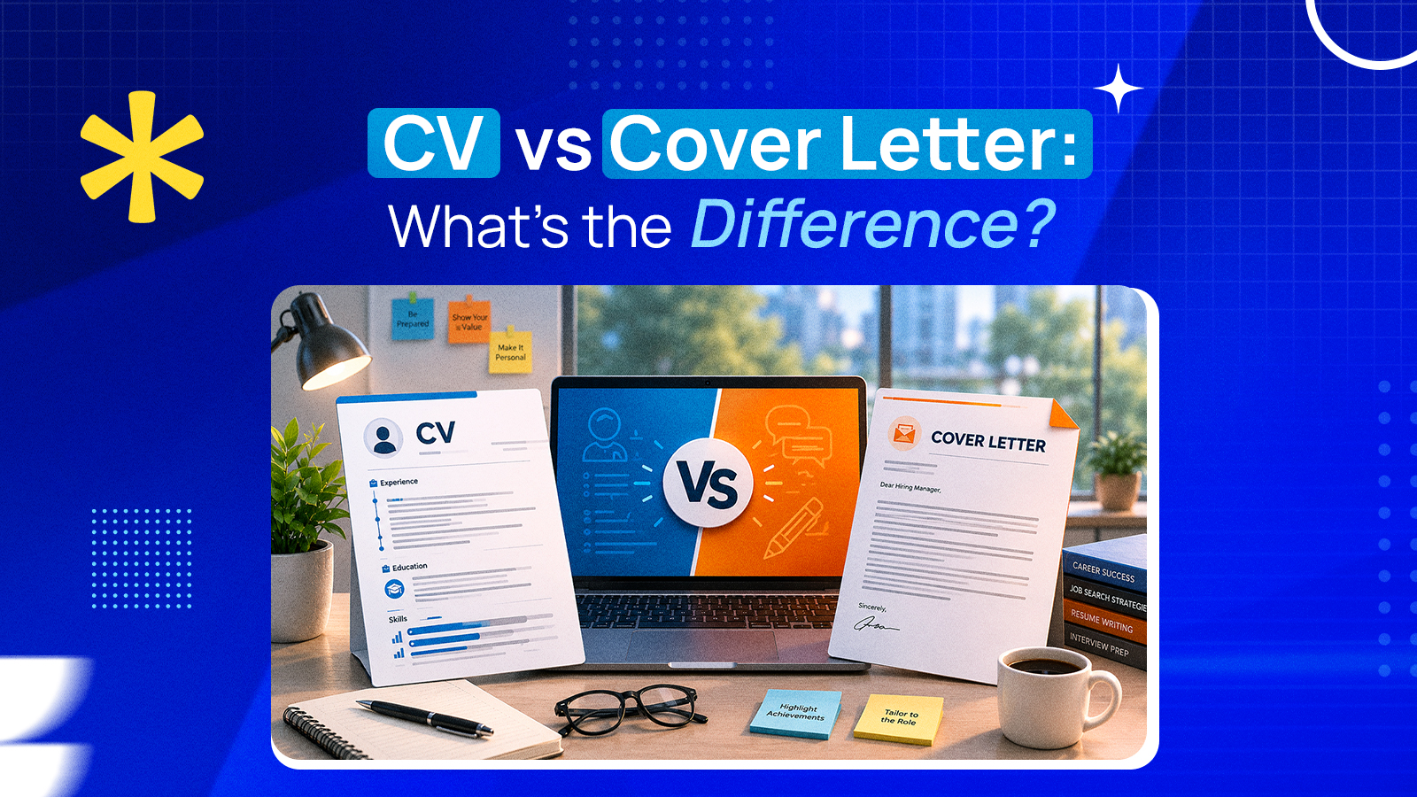 CV vs Cover Letter: What's the Difference?